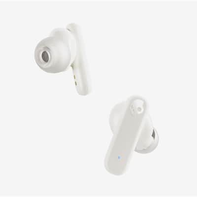 Skullcandy Smokin' Buds in-Ear Wireless Earbuds - Bone/Orange Glow image 3