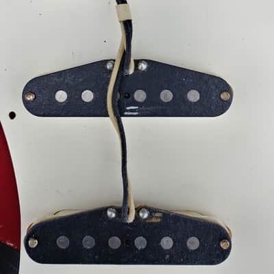 Fender Stratocaster1956-57/ NAMM 2000 Dakota Red over White image 8
