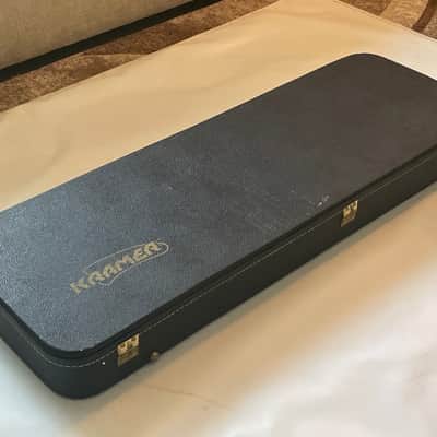 1980's Kramer Focus Pacer Black Tolex Hardshell Electric Guitar Case image 3