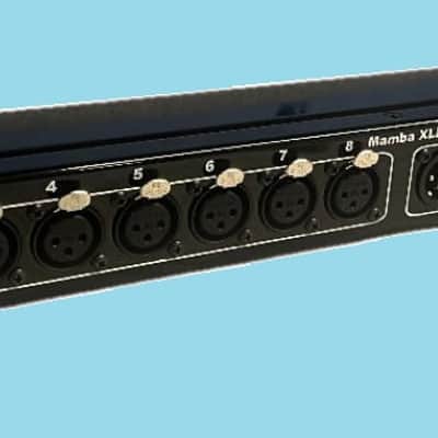 Mamba 16 Point [8 in x 8 out] 1RU XLR to XLR Patch Bay image 7
