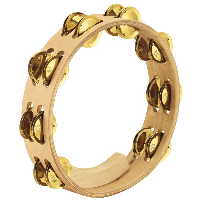 Meinl AE-MTA2B Artisan Edition Maple Tambourine with Brass Jingles image 1