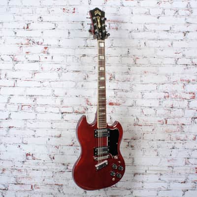 Guild - 1976 S-100 Polara Electric Guitar - Cherry - w/OHSC - x5257 - VINTAGE image 10