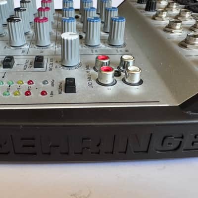 Behringer Eurorack UB802 6-Input 2-Bus Mixer 2006 - Silver image 4