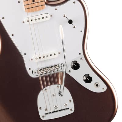 Fender Affinity Series Jaguar Electric Guitar in Mystic Metallic Brown image 5