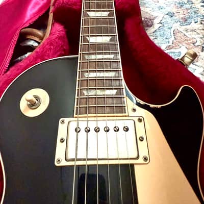 2001 Gibson Les Paul Standard "EBONY BLACK" + SD '59 PICKUPS + OHSC image 8