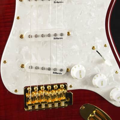 Mint Fender Richie Kotzen Stratocaster Transparent Red Burst Maple Fingerboard image 3