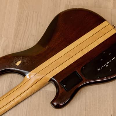 1981 Ibanez Musician MC-924H Vintage Hybrid Fretted & Fretless Bass, AJ10 Alphonso Johnson Signature image 14