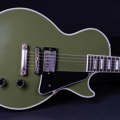 Gibson Les Paul Custom VOS Customshop 1HB 4,02 Kg - Olive Drab image 12