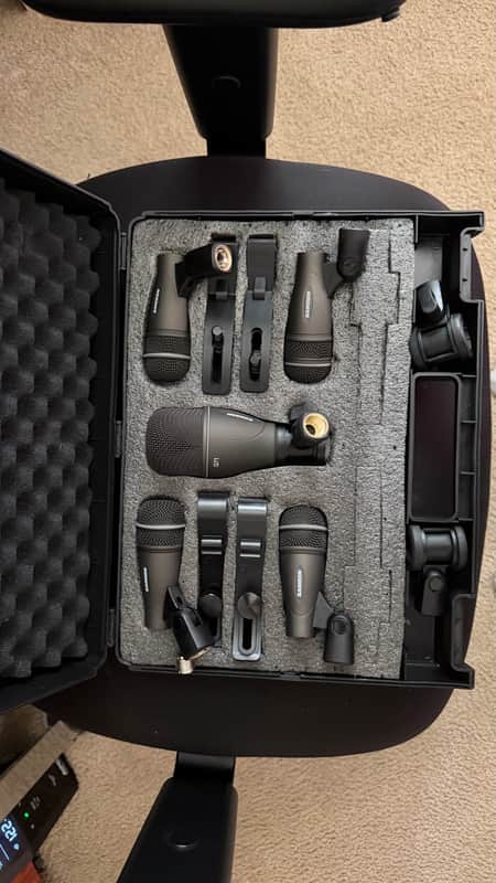 Samson DK705 5 Piece Drum Mic Set 2010s - Grey image 1