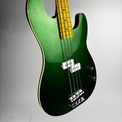 2013 Fender MIJ Aerodyne Special Precision Bass Speed Green Metallic With Matching Headstock. Nice Padded Gigbag included. image 1