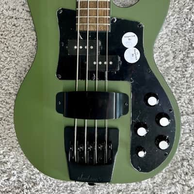 Mint Jackson X Series Concert™ Bass CBXNT DX IV, Laurel Fingerboard, Matte Army Drab image 7