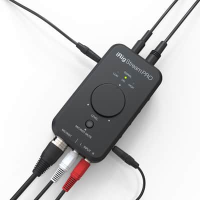 IK Multimedia iRig Stream Pro USB Audio Interface 2021 - Present - Black image 10