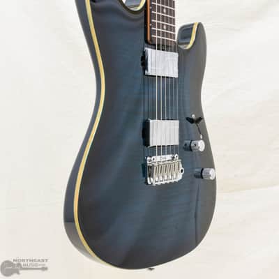 Sterling by Music-Man Sabre - Deep Blue Burst image 2