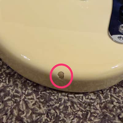 RARE! 2006-2008 Fender Japan MG-73 MH/CO Mustang Reissue Olympic White OWH Competiton Line Matching Headstock MIJ image 12