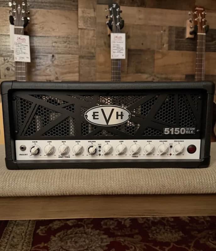 EVH 5150 6L6 50watt head black (New) image 1