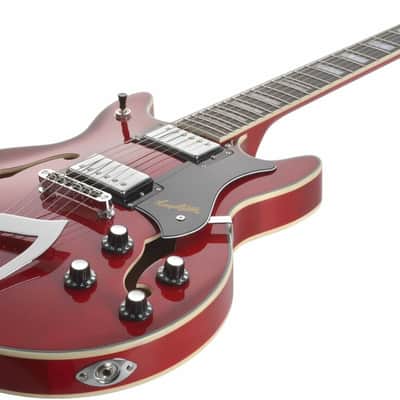 Hagstrom Alvar - Wild Cherry Transparent image 3