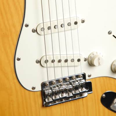 Fender Japan ST71-85TX Stratocaster Natural Ash Electric Guitar 1997 Pre-Owned image 6