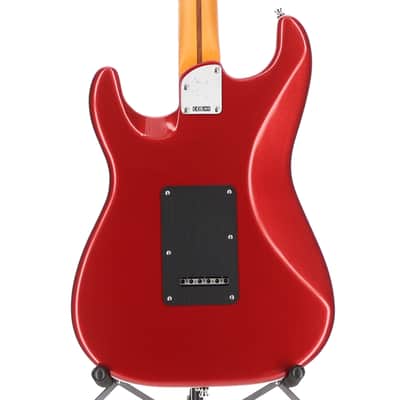Fender Certified Pre-Owned American Ultra II Stratocaster, Maple Fingerboard, Sinister Red (L1) (37322) image 2
