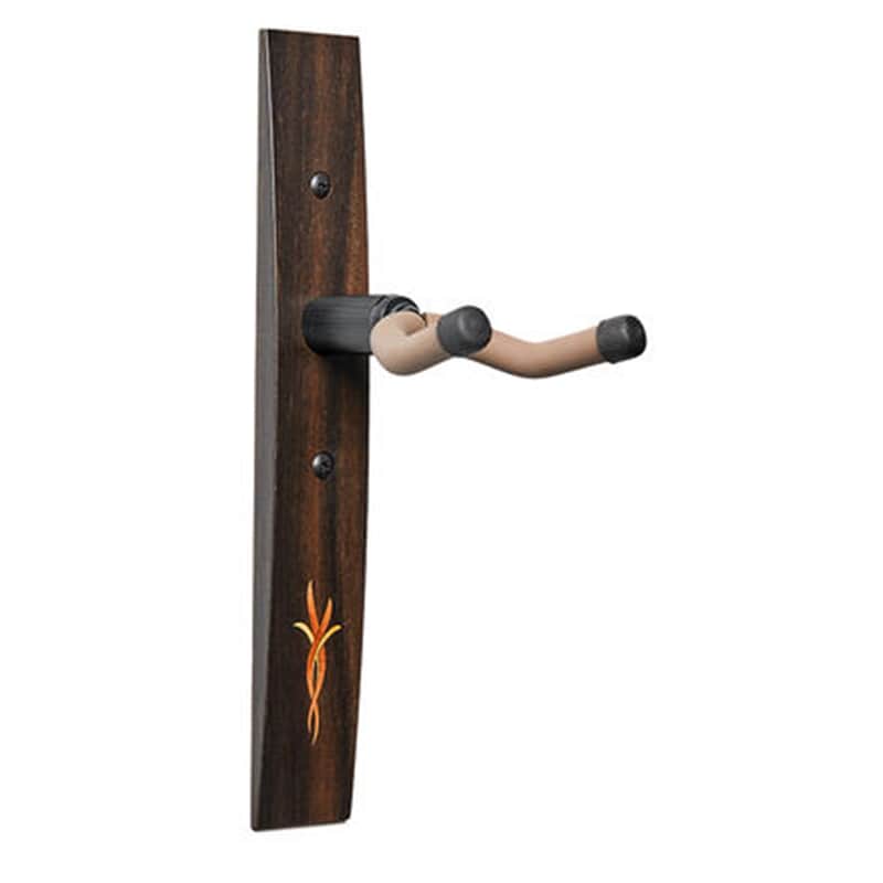 Taylor Ebony Guitar Wall Hanger with Myrtlewood / Boxwood Inlay image 1