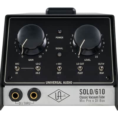 Universal Audio Solo / 610 Classic Tube Microphone Preamp / DI Box [USED] image 1