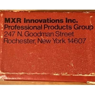1978 Vintage Analog MXR Dyna Comp Compressor Guitar Effects Pedal with Original Box and Sticker, Made in USA image 17