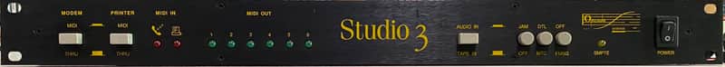Opcode Studio 3 1U Rack-mount MIDI Interface image 1