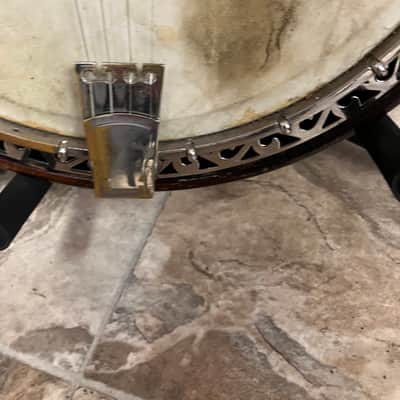 1924 Weymann Tenor Banjo With Hardshell Case image 9