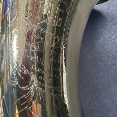 King Super 20 Bari Sax 1960 - Lacquered Brass image 21