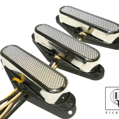 Stratocaster SILVER FOIL Pickups Hand Wound Q Foilcaster Custom Strat Fits Fender USA Vintage Squier image 1