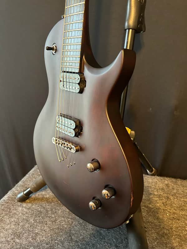 Washburn Parallaxe PXL10 - Walnut Matte w/ Hard Case | Reverb