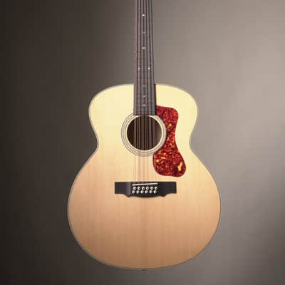 Guild F-2512E Maple Archback 12-string Acoustic Electric Guitar - Natural image 2