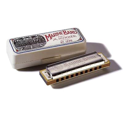 Hohner 1896BX-D Marine Band 1896 Classic Harmonica - Key of D