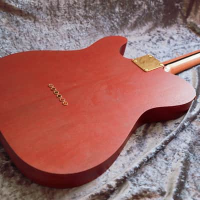 GB Liuteria Traditional Tele semi hollow kiaat image 9