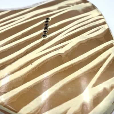 Warmtone Custom Guitars Strat Style “Cappuccino Swirl” Guitar Body-Nitro Relic image 14