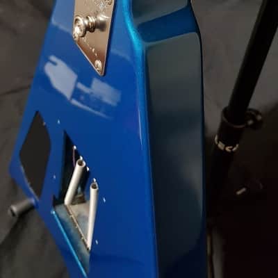 Kramer Vanguard 1980s Blue Metallic image 10