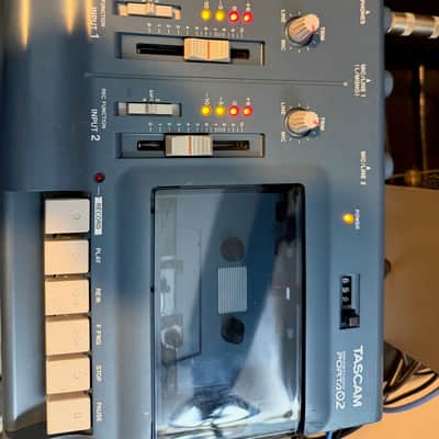TASCAM Porta 02 Ministudio 4-Track Cassette Recorder | Reverb