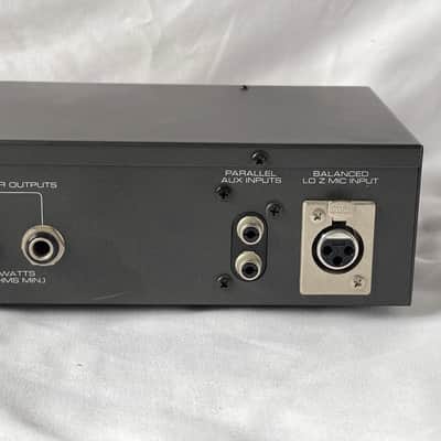 1989 Shure Prologue 210A 10 Watt Power Amp - Transformer Balanced Low Z Input image 7
