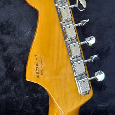 Fender Modern Player Jazzmaster HH 2014 - Crimson Red Transparent image 8