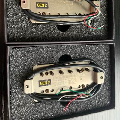 Mojotone DW Tomahawk Humbucker 2-piece Pickup Set - Satin Black image 4