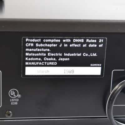 Technics SL-P555 Rare Vintage CD Player Class AA Japan Made 1988 * Remote image 16
