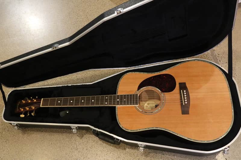 Zager ZAD-80 Acoustic Guitar Signed W/ Case image 1