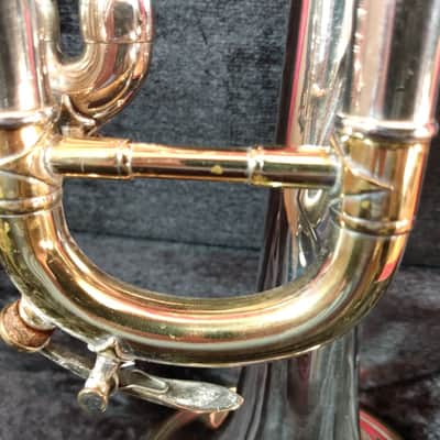 Besson MEHA .470" LARGE BORE 1972 - SILVER & GOLDPLATED image 14