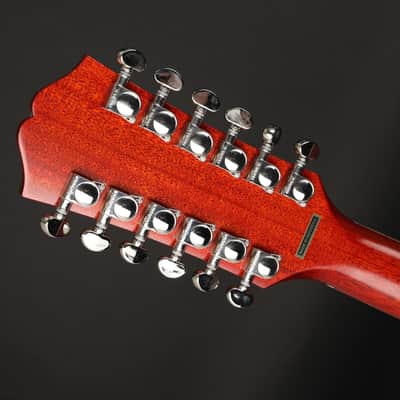Epiphone Inspired by Gibson Hummingbird 12-String Electro Acoustic in Aged Cherry Burst Gloss #25072306216 image 6