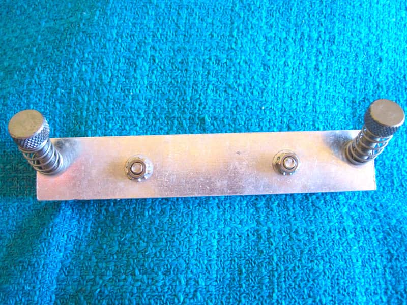 DW Bass Drum Pedal Bracket for Radius Rod to Solid Base Plate Conversion - Vintage image 1