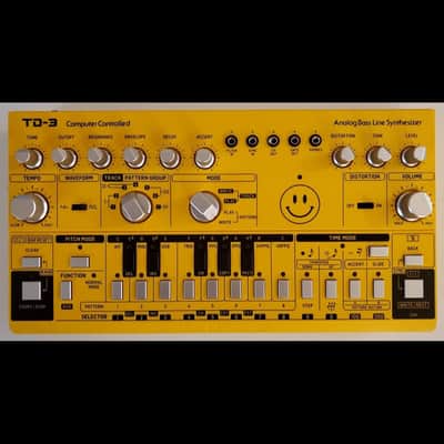 Behringer TD-3 Analog Bass Line Synthesizer - Yellow