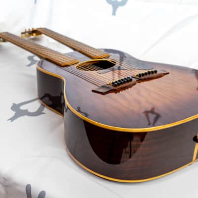 Daion THE '80W Doubleneck (6/12 String) Acoustic Early 1980s - Canada Market AY380D image 17