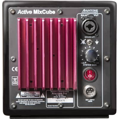 Avantone MixCubes Active Mini-Reference Monitor (Black) image 3
