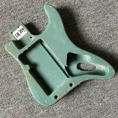 Green DIY Project Traveler Guitar Body image 1