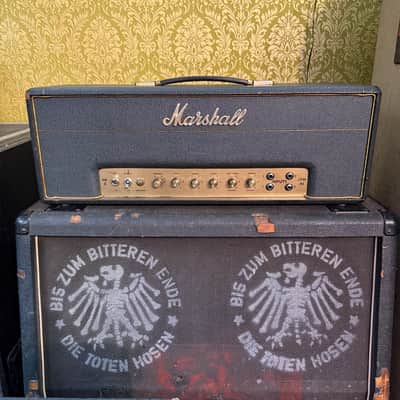 Marshall 1966  JTM 45 no reissue Echter Alter Marshallamp VINTAGE 1966 - schwarz image 1