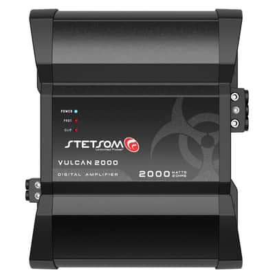Stetsom Vulcan 2000 2-Ohm Class D Full Range Mono Digital Car Audio Amplifier 2000 Watts RMS image 1